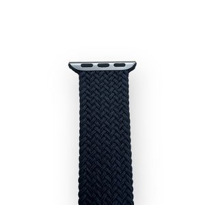 41mm/40mm/38mm Braided Solo Loop Apple Watch Bands in Charcoal Black